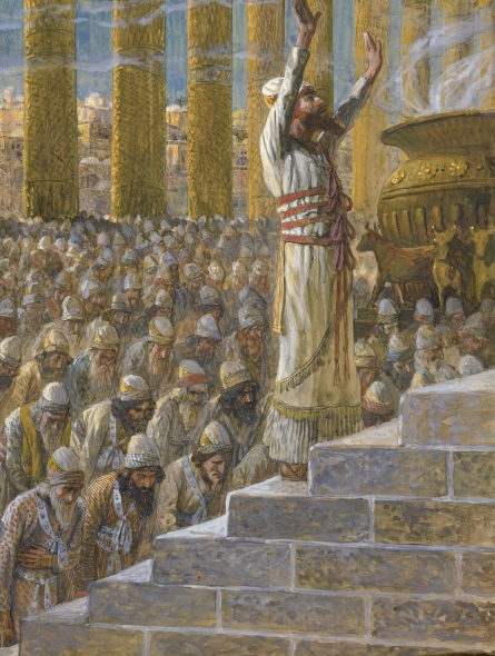 Gnosophia-org-Gnosophia org Tissot Solomon Dedicates the Temple at Jerusalem